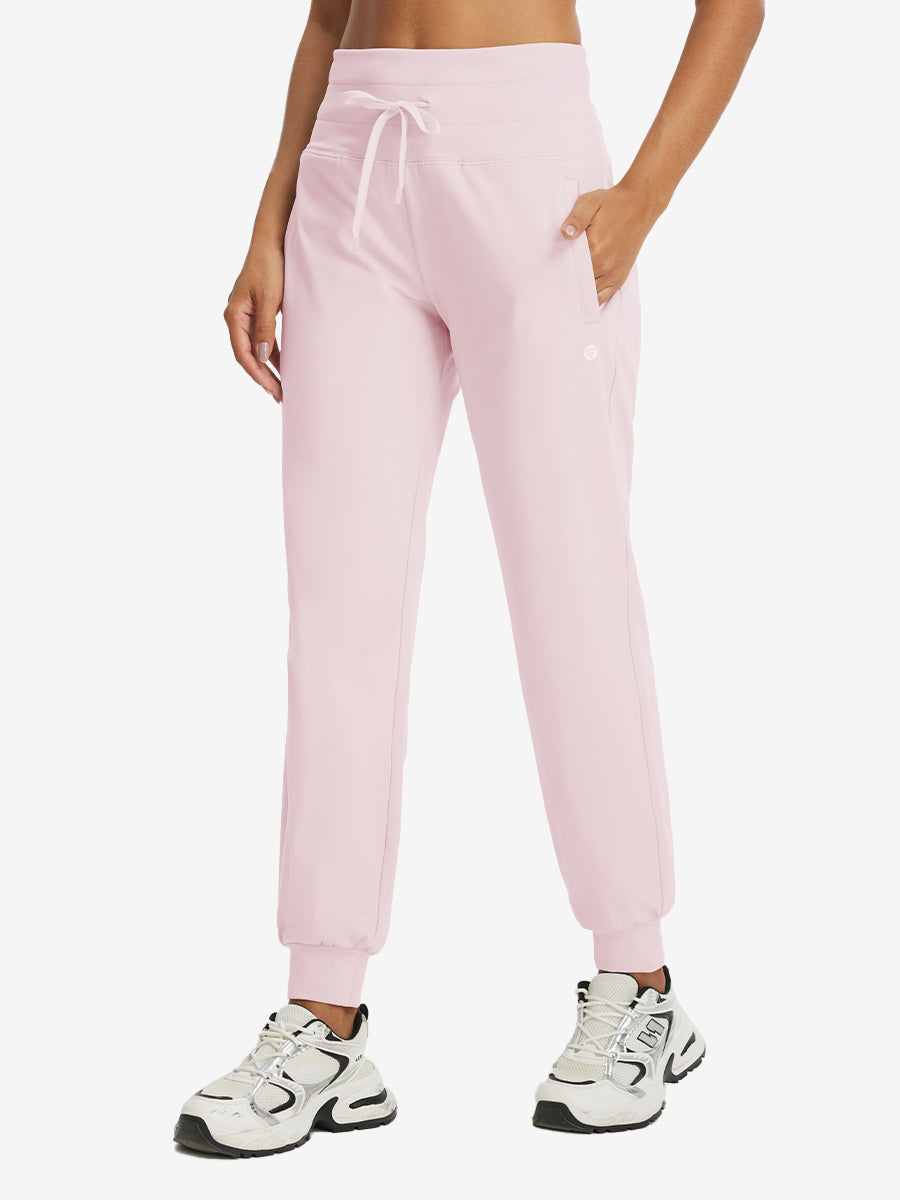 Women's Stretch Fleece Lined Athletic Joggers Sweatpants