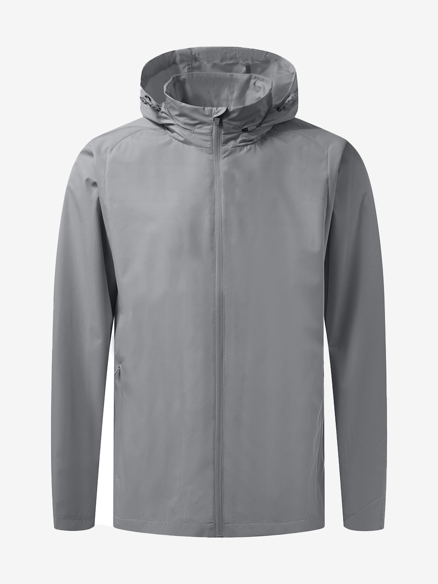 Lightweight Water-repellent Softshell Hooded Jacket