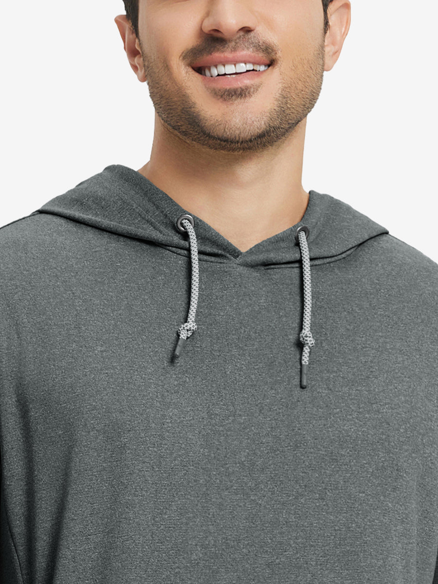 Classic Heather Pullover Hoodies with 2 Pocket