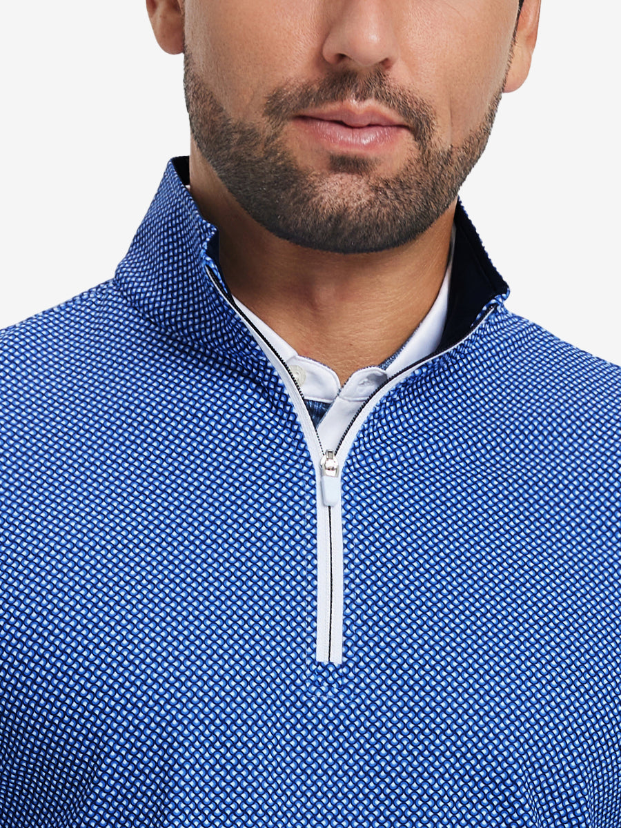 Full Print Quarter Zip Pullover
