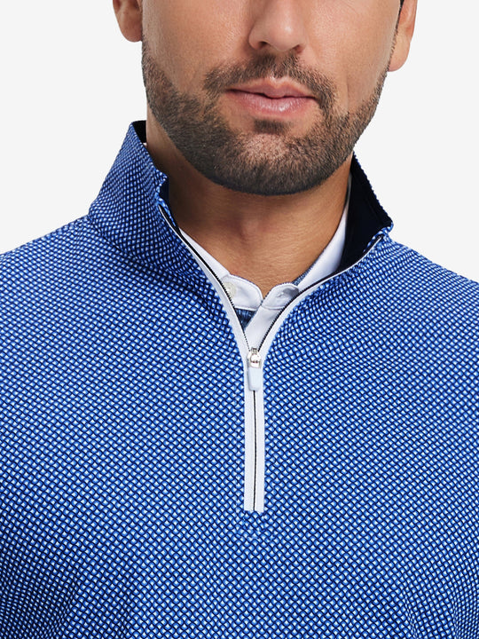 Full Print Quarter Zip Pullover