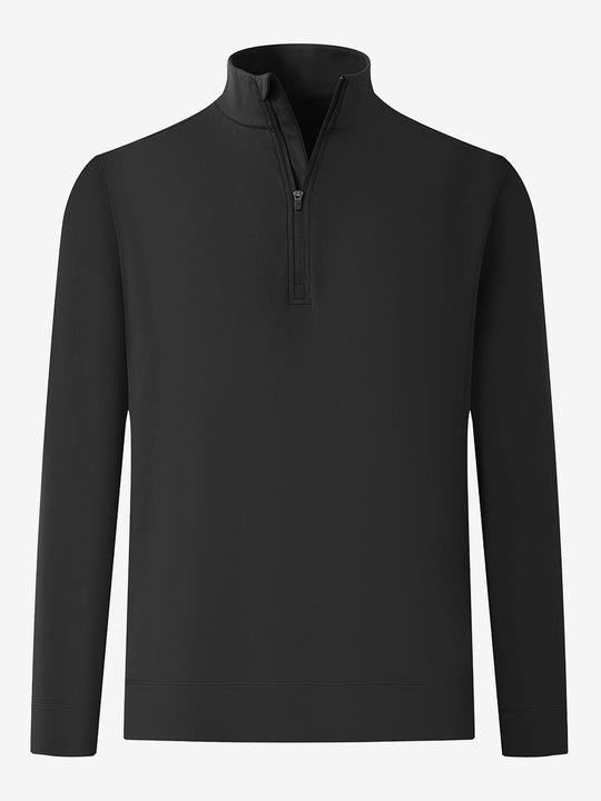 Ultra-Soft Brushed Fleece Lining Quarter zip Sweatshirt