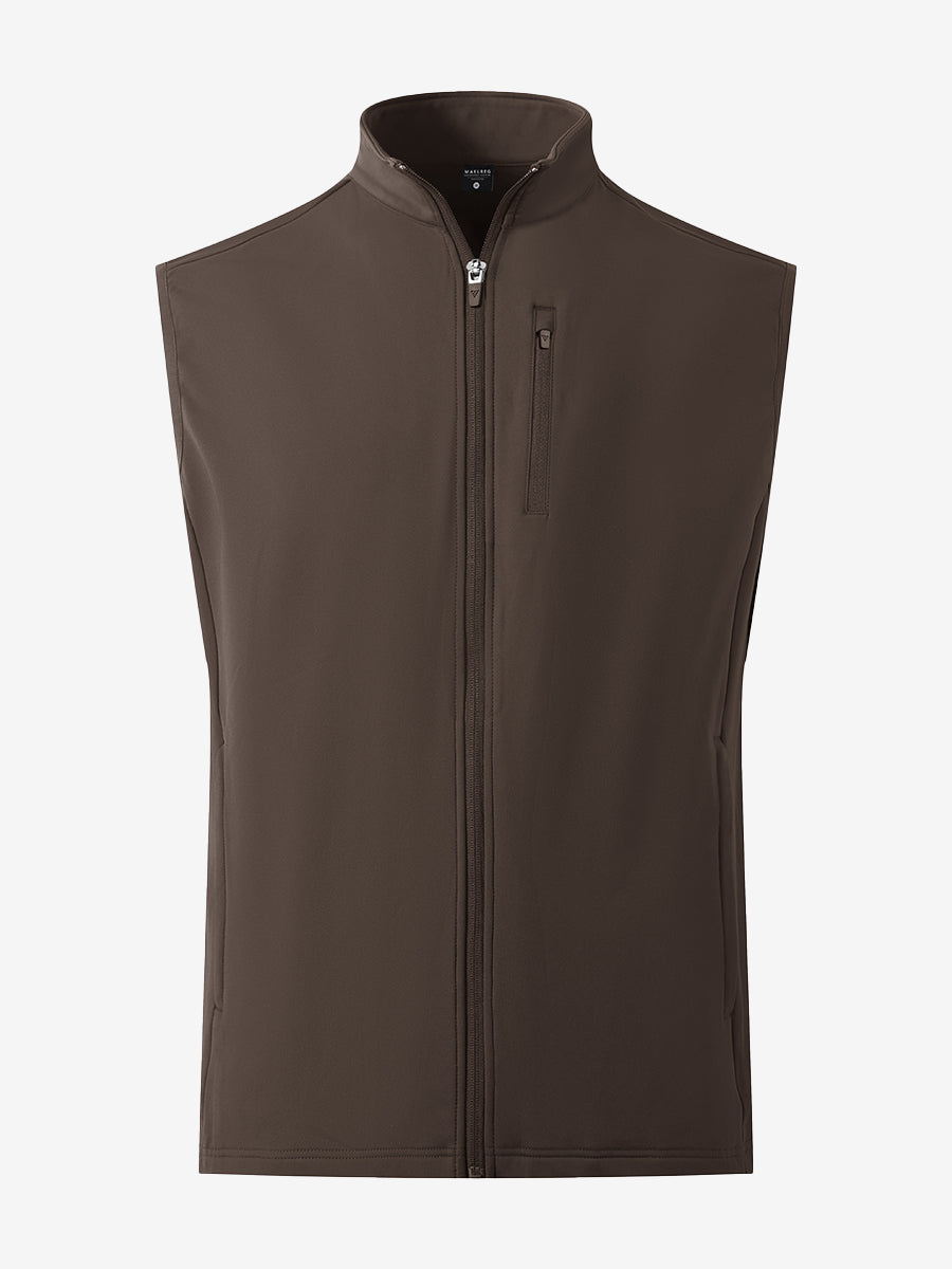 Water-Resistant Fleece Golf Vests