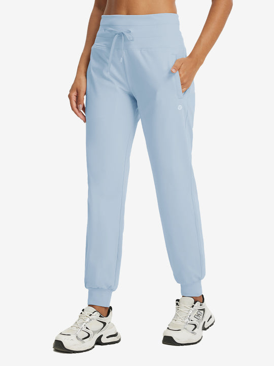 Women's Stretch Fleece Lined Athletic Joggers Sweatpants