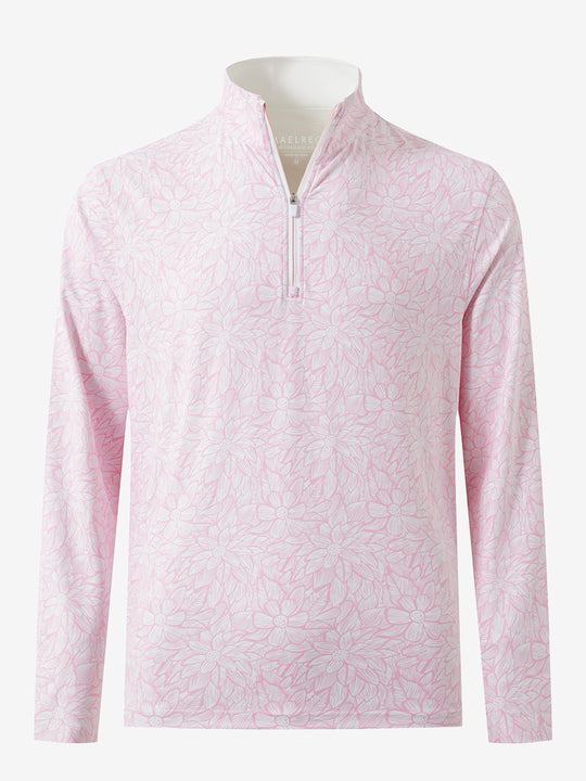 Full Print Quarter Zip Pullover