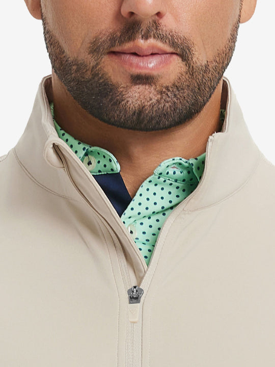 Ultra-Soft Brushed Fleece Lining Quarter zip Sweatshirt