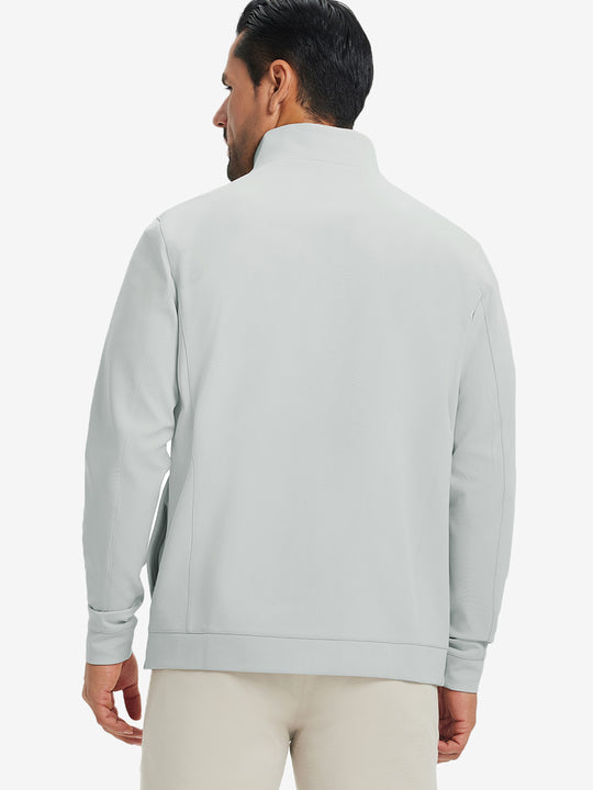 Water-Resistant Zip Up Golf Jacket