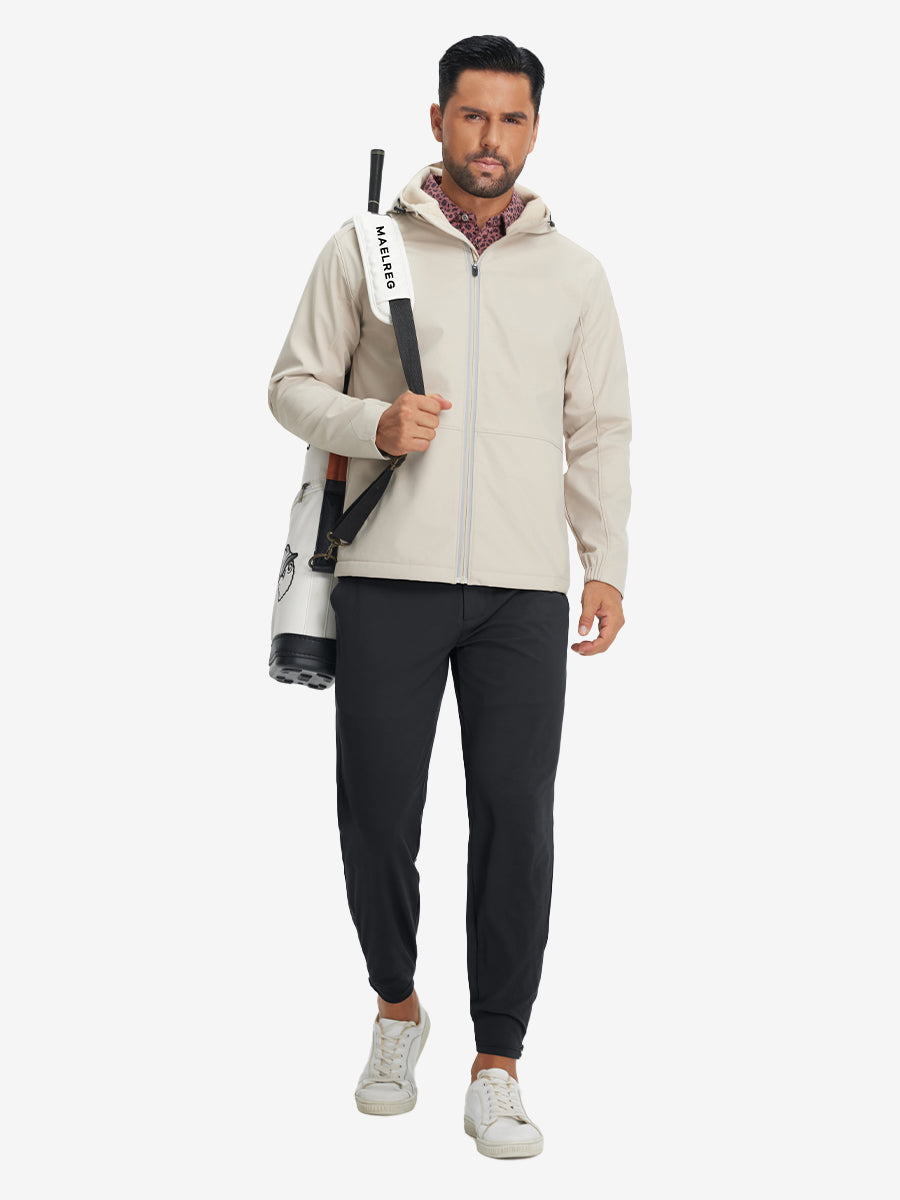 Lightweight Ankle-Zip Sweatpants with 4 Pockets