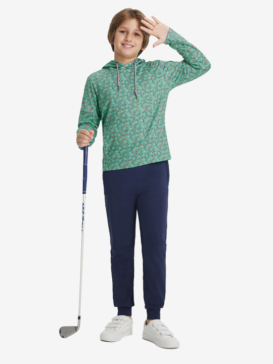 Youth Full Print Stylish Hoodies Pullover