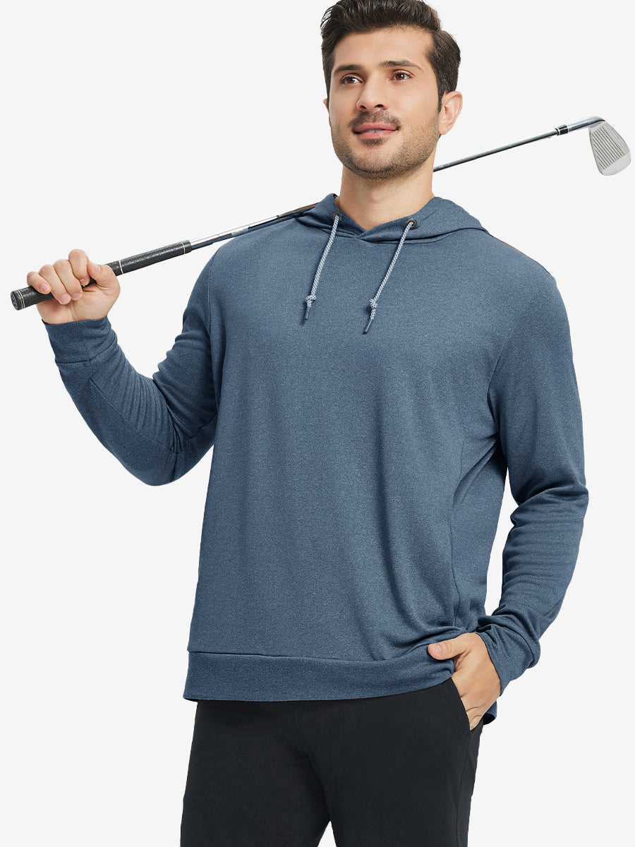 Classic Heather Pullover Hoodies with 2 Pocket