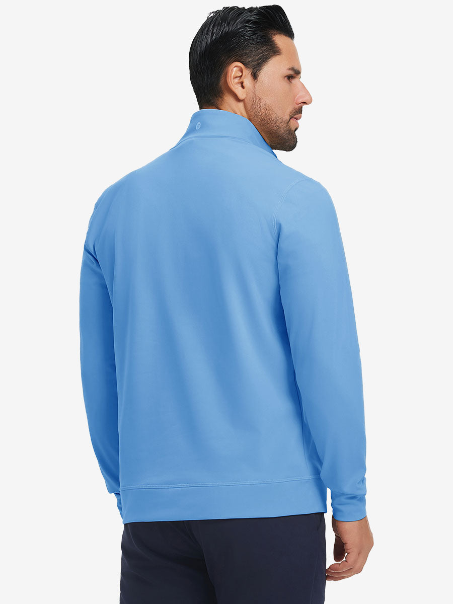 Ultra-Soft Brushed Fleece Lining Quarter zip Sweatshirt