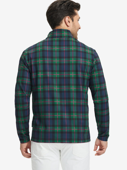 Full Print Lightweight Quarter Zip Pullover