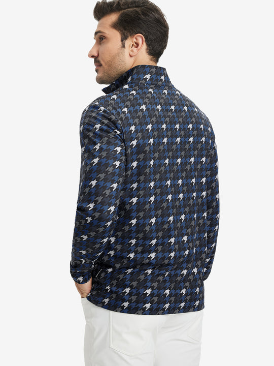 Full Print Quarter Zip Pullover