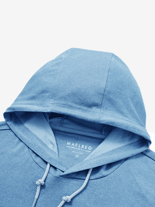 Classic Heather Pullover Hoodies with 2 Pocket