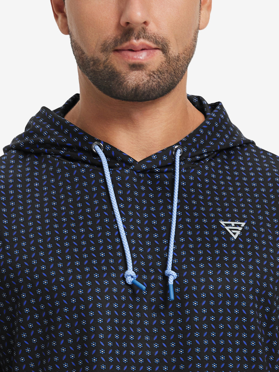 Trendy Print Fleece Hoodies