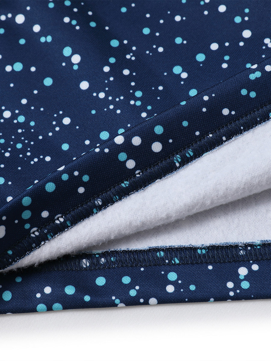 Trendy Print Fleece Hoodies