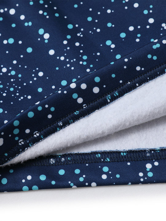 Trendy Print Fleece Hoodies